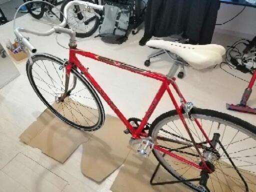 レトロな1980年代 パナソニックロードバイク リアル80年代の