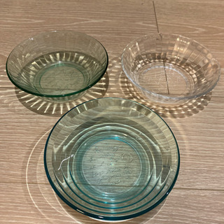未使用　ガラス皿