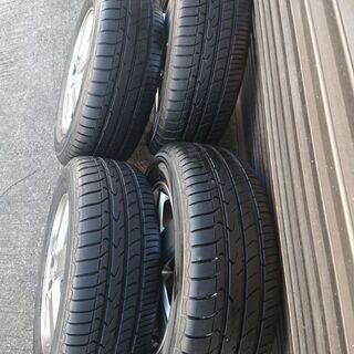 トヨタ純正　15インチアルミホイール　国産タイヤ4本セット