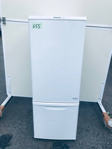 655番 Panasonic ✨ノンフロン冷凍冷蔵庫✨NR-BW176C-W‼️