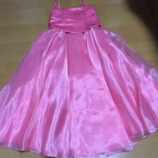 ゴージャスなピンクのドレス150〜160センチ