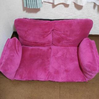 （取引中）ピンクのソファー
