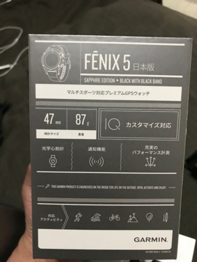 FENIX 5 SAPPHIRE ☆ガーミン GARMIN(ガーミン) マルチ スポーツ