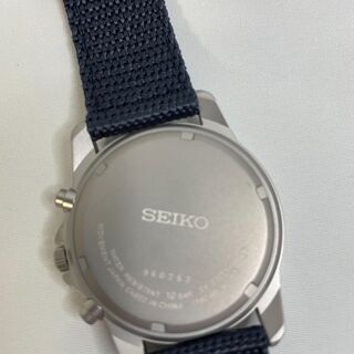☆逆処分値下げOK!輸入セイコーミリタリー欧米モデルSEIKOクロノグラフ 