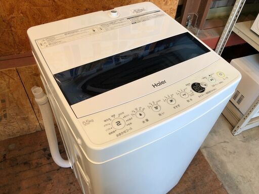 【動作保証60日間あり】Haier 2019年 JW-C55D 5.5kg 洗濯機【管理KRS333】