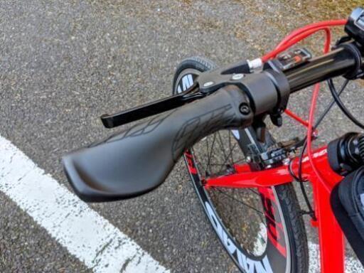 総額6万！整備済！超美品!CANOVERクロスバイクnCAC-023 NAIADレッド 安い