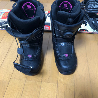 RIDE DH 151 スノーボード板、ビンディング ブーツ