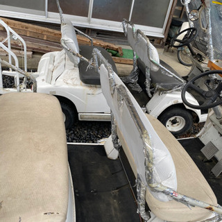 ゴルフカート2台セット 魔改造ベース エンジン ジャンク 引取り限定