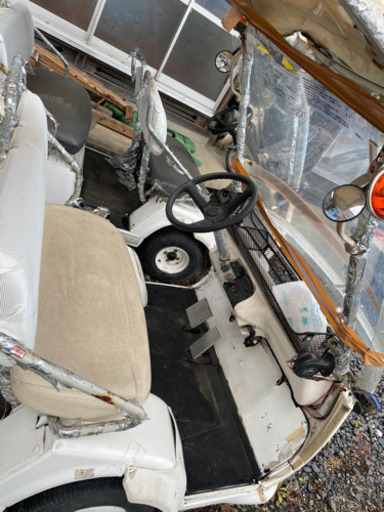 ゴルフカート2台セット　魔改造ベース　エンジン　ジャンク　引取り限定 ゴルフカート2台セット 魔改造ベース エンジン ジャンク 引取り限定