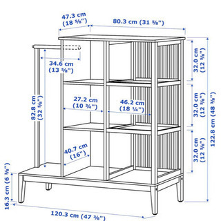 IKEA  NORDKISA  ノールドシーサ　ワードローブ