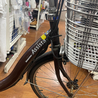 ブリヂストン　電動アシスト自転車　キズ、サビ多数