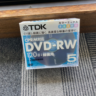 DVD-RW 5枚