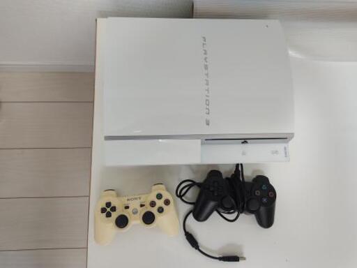 PS3本体 ソフト14本＋アーケードコントローラー ※手渡しのみ