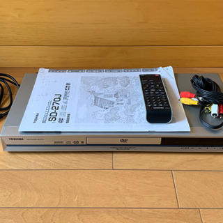 東芝　DVDプレーヤー  SD-270J  