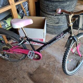 女の子用の自転車