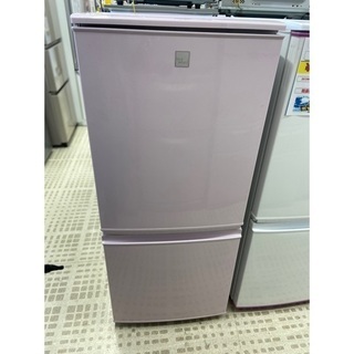 安心の6ヶ月保証付き！！ SHARP 2ドア冷蔵庫 sj-14e3-kp
