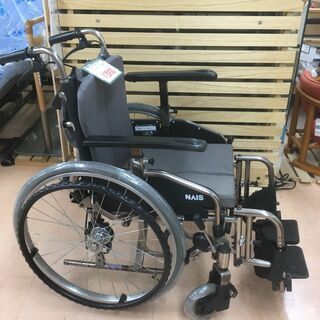 お買得品】NAiS モジュラー車いす flexy(フレキシー) ：自走式：グレー