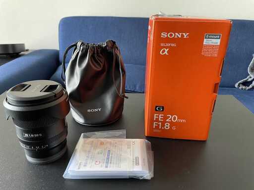 ★★美品★★ SONY SEL20F18G  レンズフィルター付き