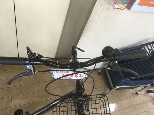 【折りたたみ自転車】SHIMANO SIS EQUIPPED 6段変速 20インチ：ブラウン