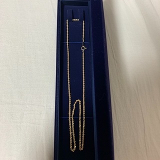 k18ロープチェーンネックレス