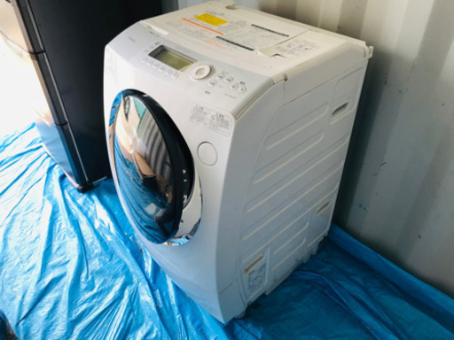 東芝 ドラム式洗濯乾燥機 ZABOON TW-127XP1R 白