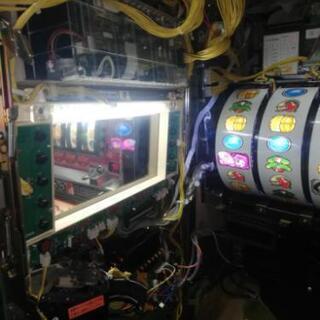 値下げしました）スロット実機 吉宗ラブリーver コイン不要機