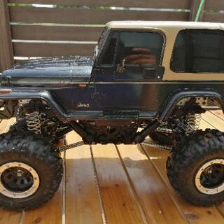 【レア】CR-01 ジープ・ラングラー　前後ライトユニット付き