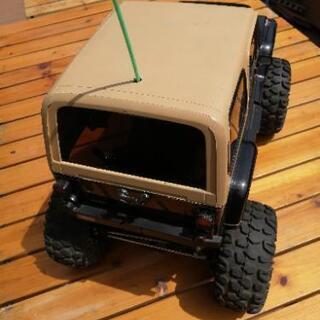 【レア】CR-01 ジープ・ラングラー　前後ライトユニット付き