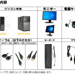 高速❗️デスクトップPCセットNo.242