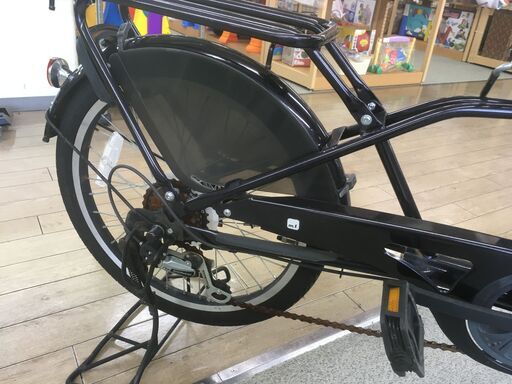 子供乗せ自転車】mamafre(ママフレ) ：6段ギア：20インチ：ツヤケシ