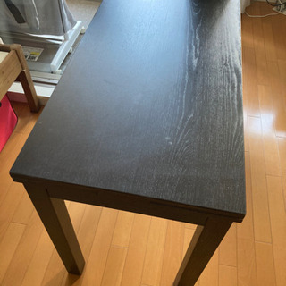 【譲ります】(5月末のお渡し) IKEA 伸長式ダイニングテーブル