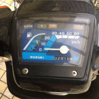 実働車 走行少ない実走行　SUZUKI スズキ バーディー50 BA41A型 12V 4スト 50cc キャブ車 保管品 現状 実働車 走行少ない実走行 SUZUKI スズキ バーディー50 BA41A型 12V 4