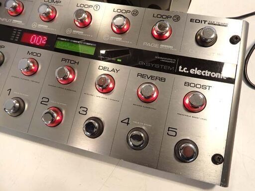 t.c. electronic G-Natural ギターエフェクター 通電OK TC Electronic G-Natural - Tonebox.com