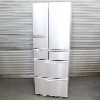 T921) シャープ ノンフロン冷凍冷蔵庫 SJ-XF44W-N 6ドア フレンチドア 440L 2012年製 ゴールド系 プラズマクラスター 製氷 SHARP 冷蔵庫 の画像