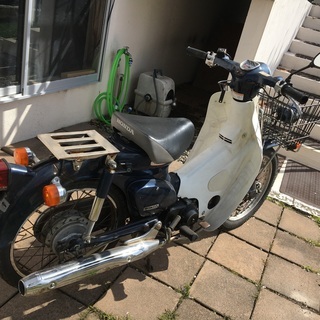 HONDA ホンダ　スーパーカブ　プレスカブ　５０　レストアベース　マフラー固着 HONDA ホンダ スーパーカブ プレスカブ 50 レストアベース マフラー固着