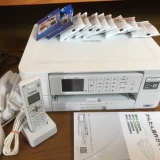 2度目の値下げ！brother インクジェットプリンター複合機fax電話付 