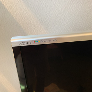 【ネット決済】SHARP AQUOS 3D 