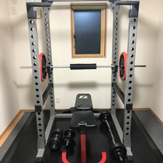 最終価格】パワーラック 115キロセット