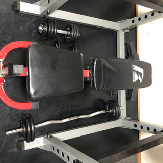 最終価格】パワーラック 115キロセット