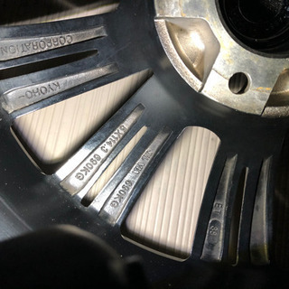 ホイール 18×7J ＋38  5穴 114.3 225/45-18 4本