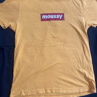 【ネット決済・配送可】moussyTシャツ