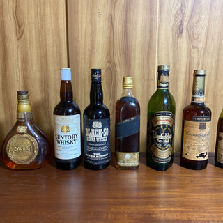 古酒 ウィスキーいろいろあります。