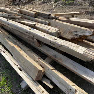 薪にどうですか。木材、古材