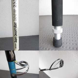 釣り竿 アルファタックル(alpha tackle) ロッド スーパーディープクルーザー 200W 255