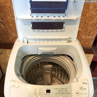 【動作保証60日間あり】Haier 2017年 JW-K50M 5.0kg 洗濯機【管理KRS338】