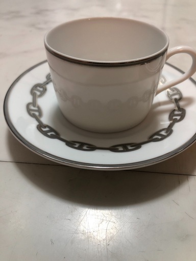 エルメス シェーヌダンクル カップ＆ソーサー2客 - コーヒー、ティー