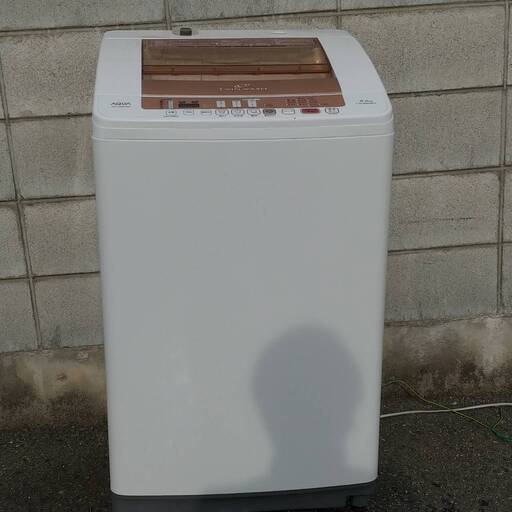 柔らかな質感の AQW-VW800E-WX 洗濯8.0kg クリアホワイト 全自動洗濯機