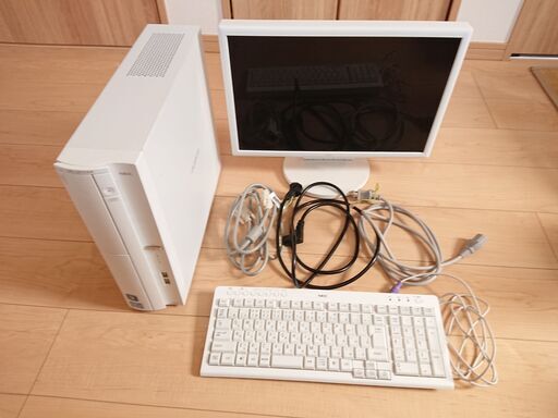 【美品】デスクトップパソコン＋モニタセット NEC VL150/F