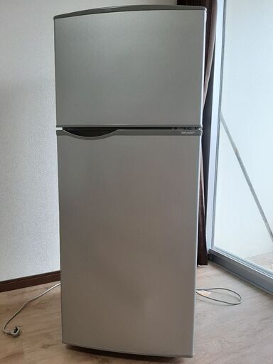 SHARP　冷蔵庫　SJ-H12B-S　2016年製