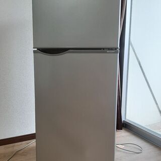 SHARP　冷蔵庫　SJ-H12B-S　2016年製
